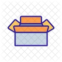 Packaging Box Open Icon