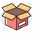 Package Open Box Parcel Icon