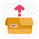 Open Box Import Delivery Box Icon