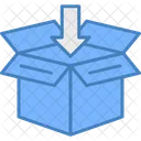 Open Box Package Delivery Icon
