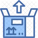 Open Box Package Shipping Icon