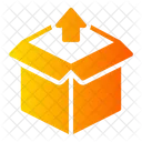 Open Box Parcel Package Icon