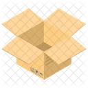 Unpacking Open Box Unwrapping Icon