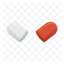 Open Capsule Medicine Capsule Icon