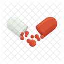 Open Capsule Medicine Capsule Icon