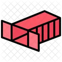 Container Door Open Icon