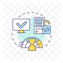 Storage Data Open Icon