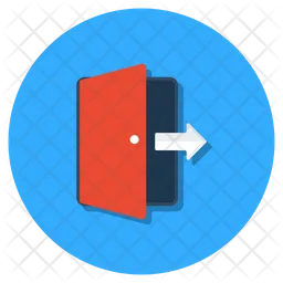 Open Door  Icon