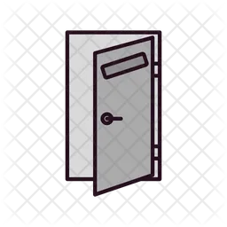 Open Door  Icon