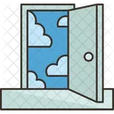 Open Door  Icon
