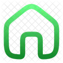 Open Door Home  Icon
