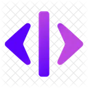 Open Door Separation Open Icon