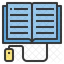 Open Book Online Learning Open Book Book Icon