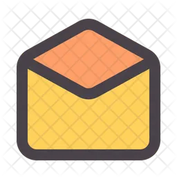 Open email, email, message, communications, inbox  Icon