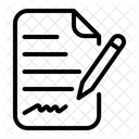 Open Enrollment File Document Icon
