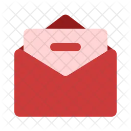 Open envelope  Icon