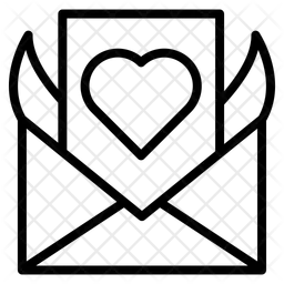 Open envelope  Icon