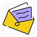 Open Mail Open Envelope Open Letter Icon