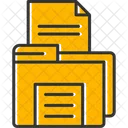 Open File Remote Working Document Icon