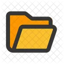 Open Folder Folder Data Storage Icon