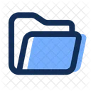 Open Folder File Document Icon