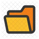 Open Folder File Document Icon