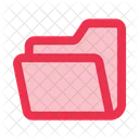 Open Folder File Document Icon