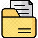 Open Folder Open Source File Management アイコン