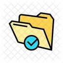 Open Folder Verified Folder Checked Folder アイコン