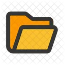 Open Folder Folder Data Storage アイコン