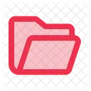 Open Folder Folder Data Storage アイコン