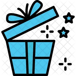 Open Gift  Icon