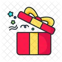 Open Gift Box  Icon