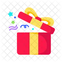 Open Gift Box  Icône