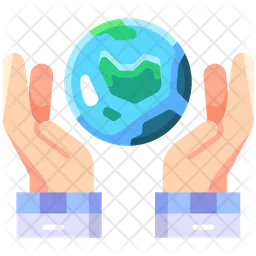 Open Hand Earth  Icon