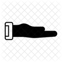 Open Hand Hand Gesture Icon