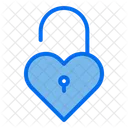 Open Heart Unlock Love Icon