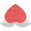 Open Heart Shell Icon