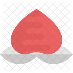Open Heart Shell  Icon