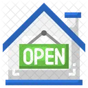 Open House Open Real Estate Icon