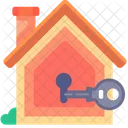 Open House Key Access Icon