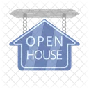 Open house sign  아이콘