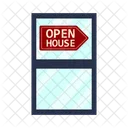 Open house sign  아이콘