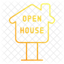 Open House Sign Icon