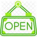 Open Neon Signs Unlocked Icon