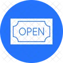 Open Hanging Sign Info Icon