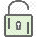 Open Opened Unlock Icon