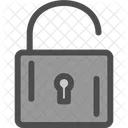 Open Opened Unlock Icon