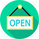 Open E Commerce Hanging Board Icon