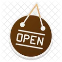 Open Close Sign Icon
